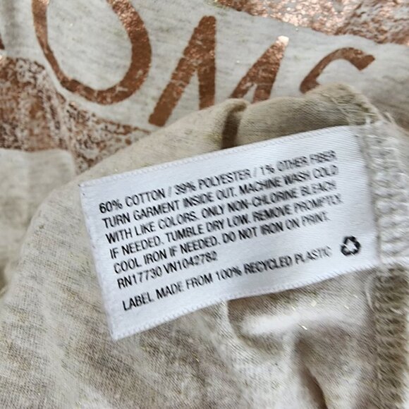 TOMS Graphic Metallic Tee XS - Picture 5 of 5